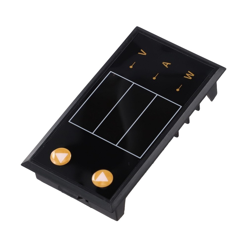 Adjustable DC5 24V Power Meter with Smart Fan for Electronics W