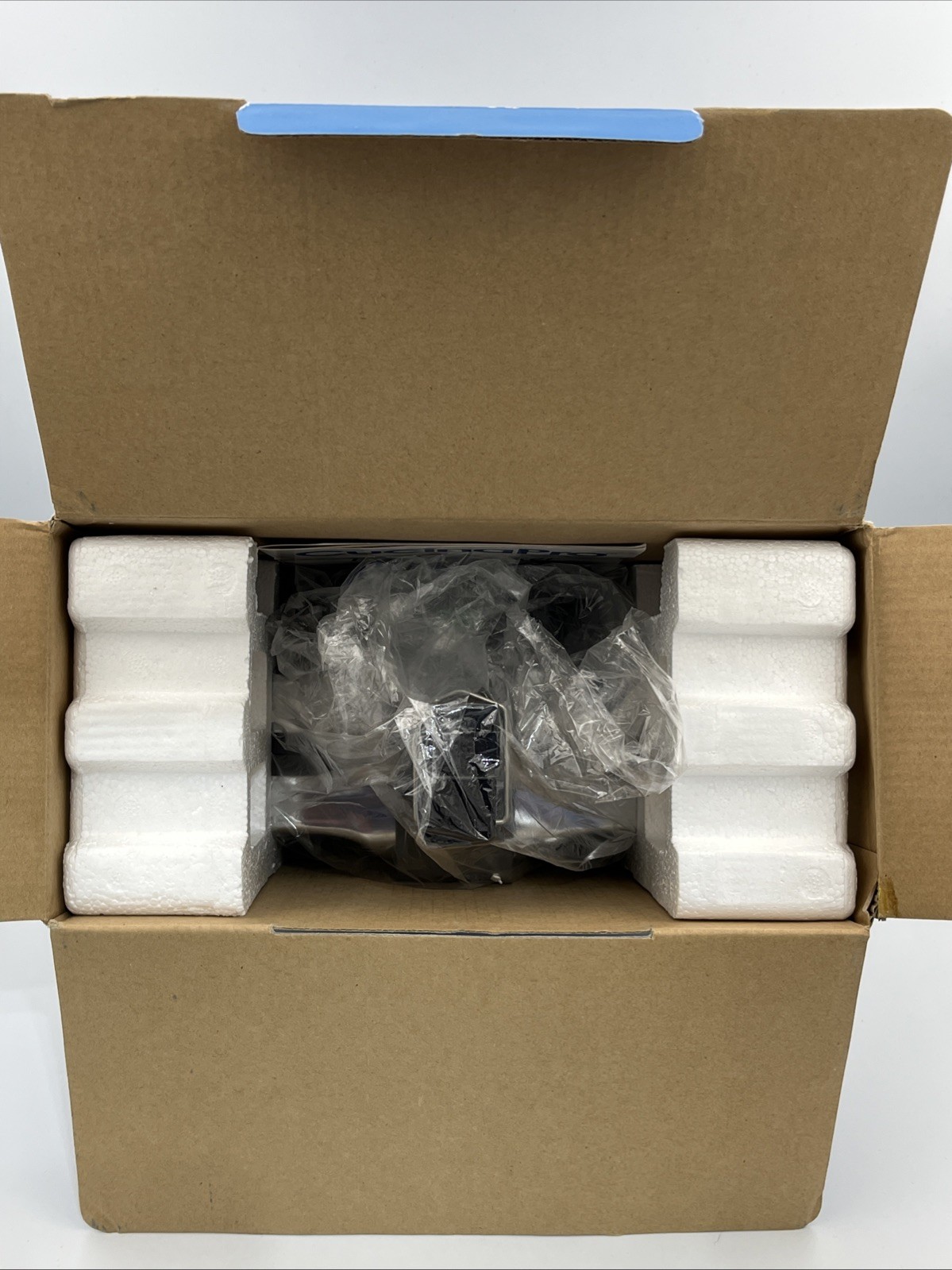 CucinaPro Pizzelle Baker 750 Watts Non-Stick Grids Two 5" 220-05NS Open Box