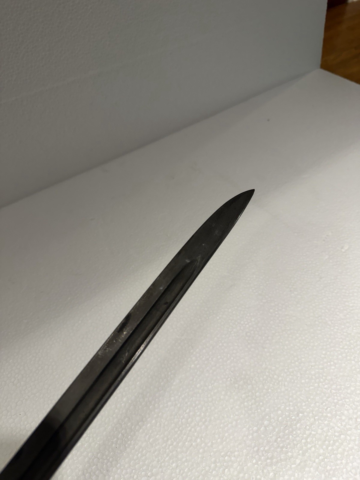 WWI WWII British English Pattern 1907 Rifle Bayonet Knife & Scabbard