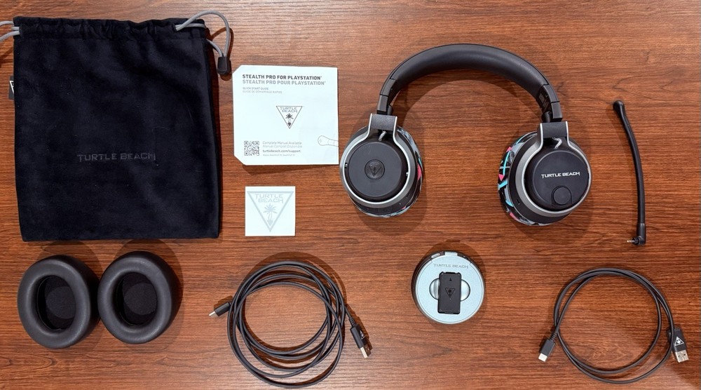 Turtle Beach Stealth Pro PS5 Wireless Gaming Headset Playstation/PS & PC