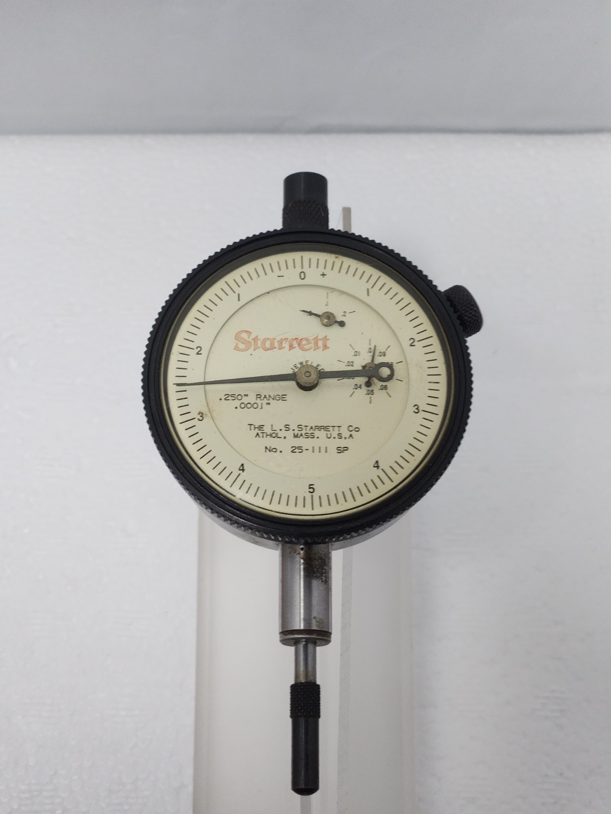 Starett Dial indicator no.25-111