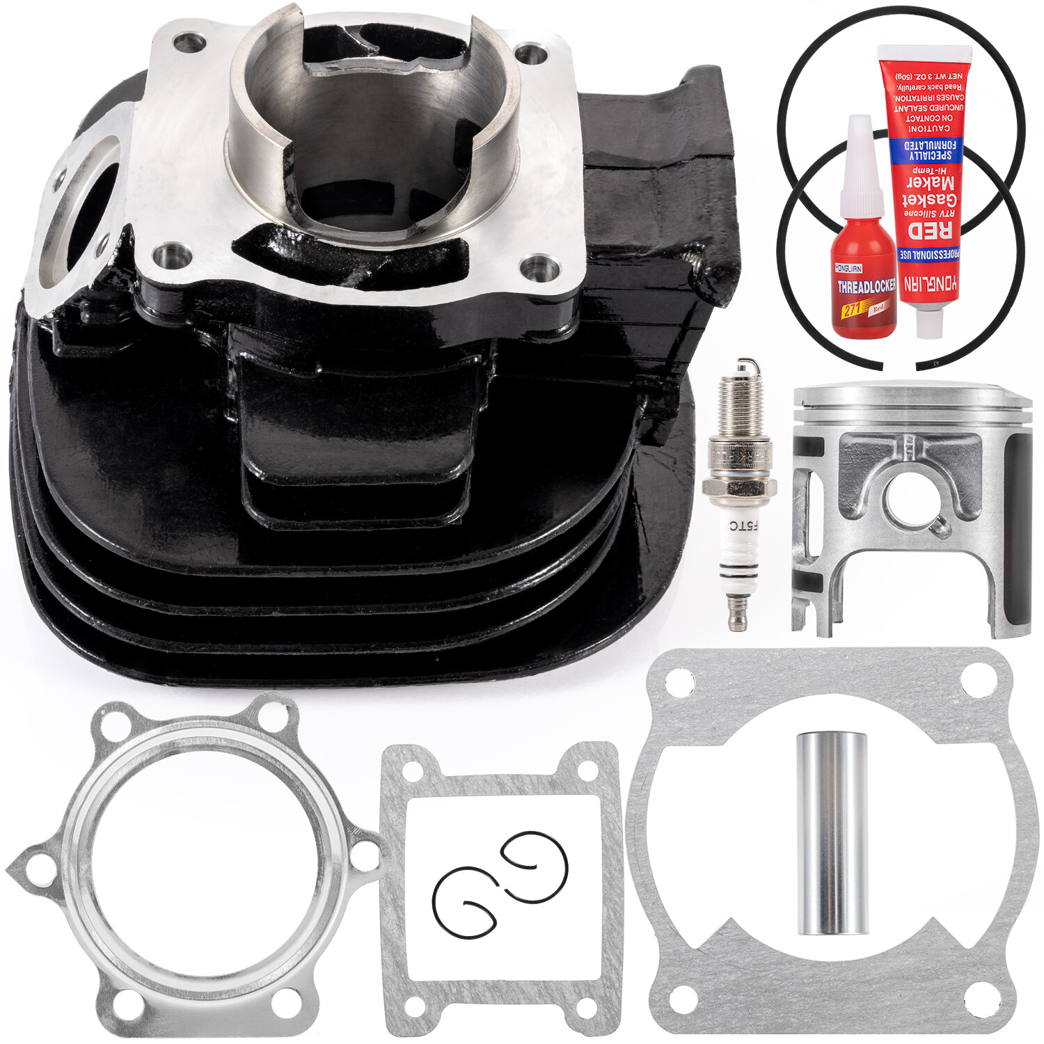 For Yamaha Blaster SE 200 YFS200 Piston Cylinder Crank Motor Rebuild Gasket Kit