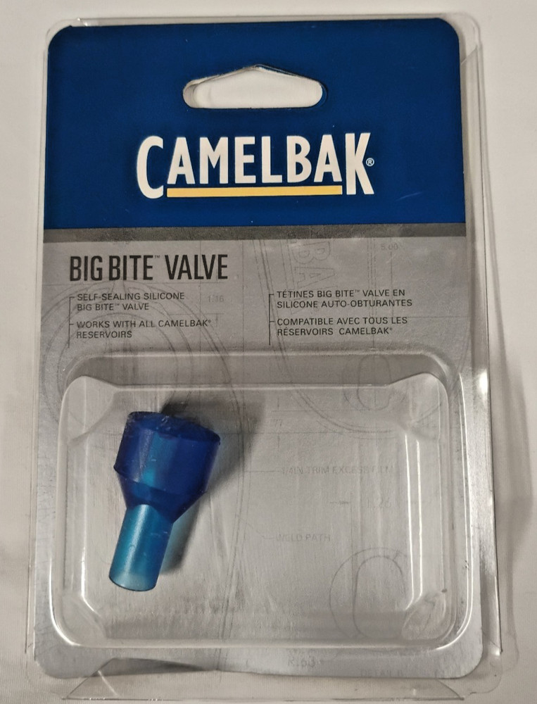 Camelbak Big Bite Replacement Hydration Pack Valve, Blue, One