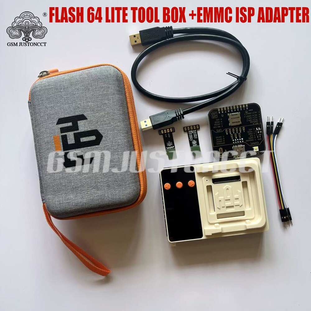 Flash 64 Lite Tool Box f64 emmc isp