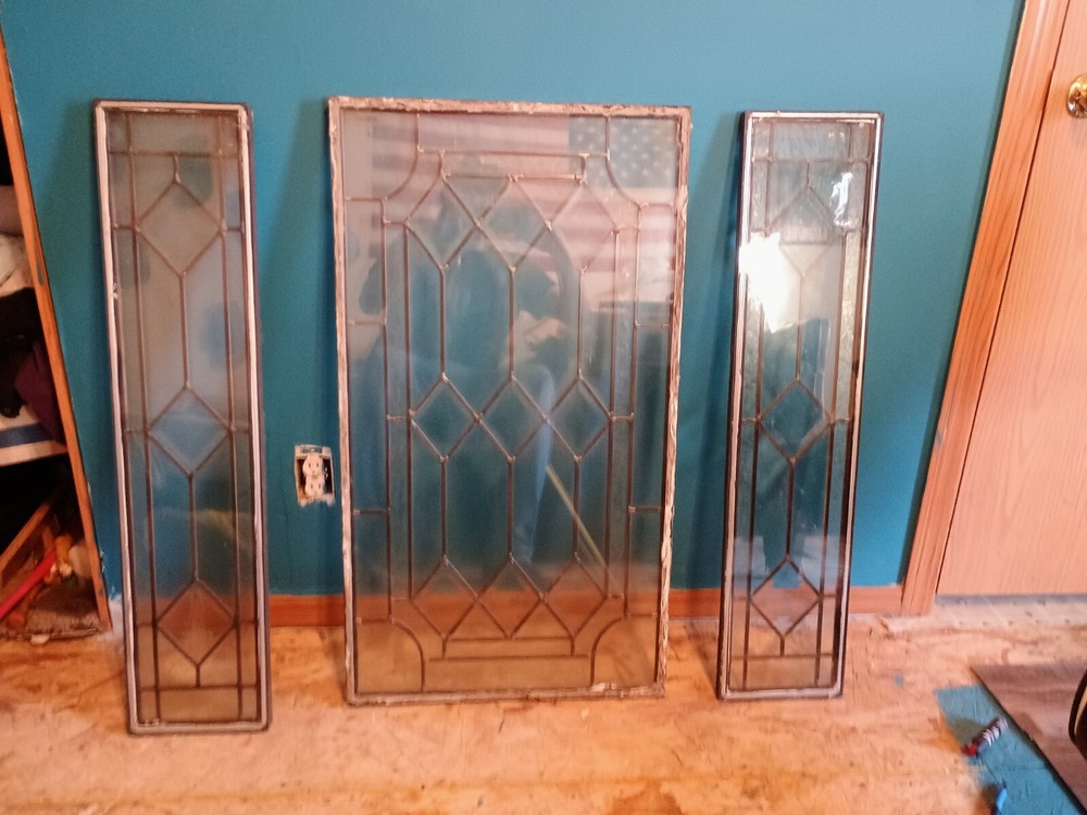 lead glass old stain windows