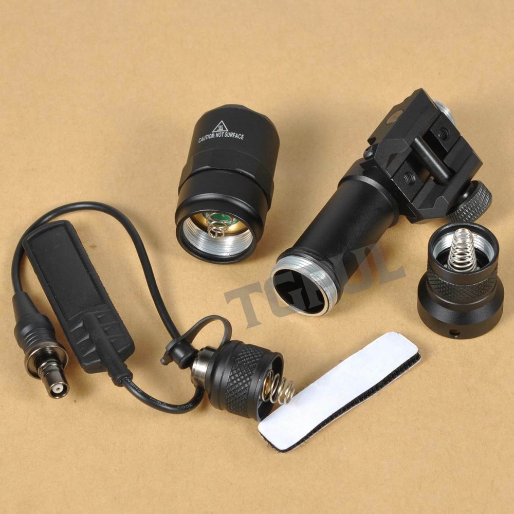 Tactical M600B Light LED Flashlight Hunting Rail Mount M600B Weapon light