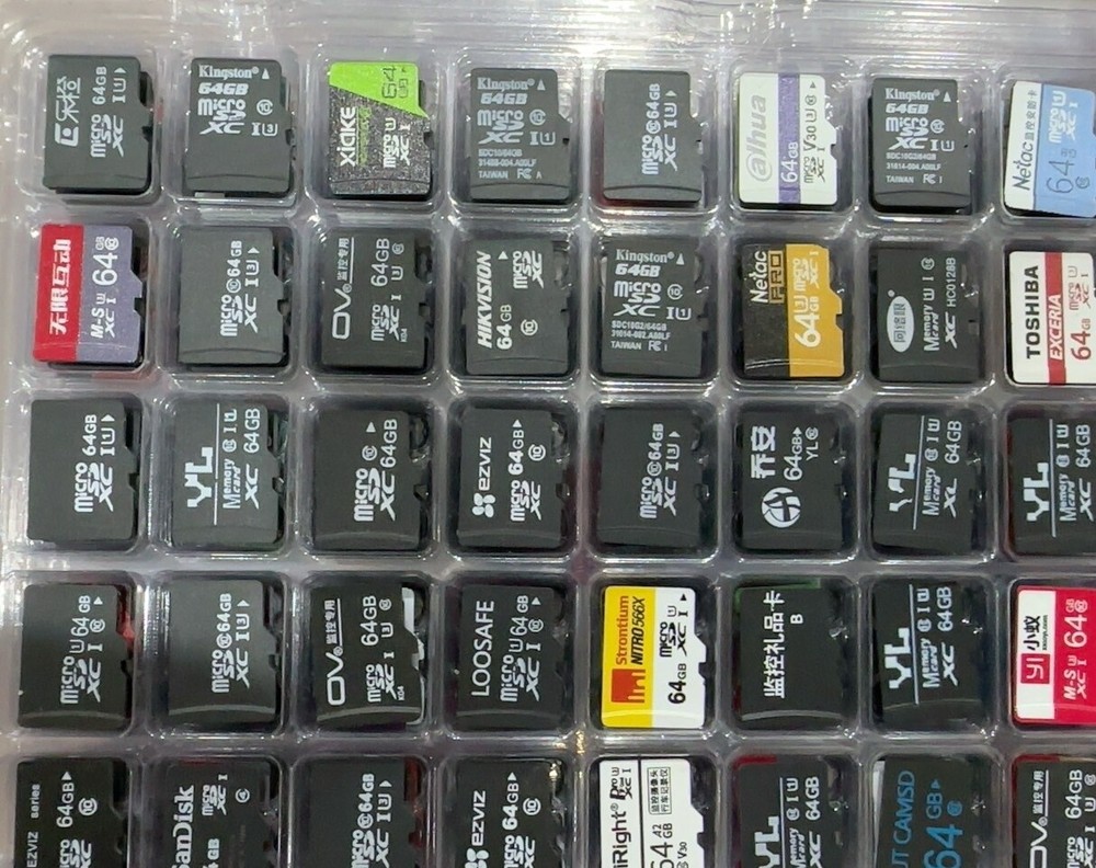 5/10/20Pcs 64GB TF SD Cards Flash Memory