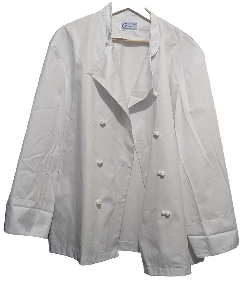 Grand Textiles Chef's Coat Size 42