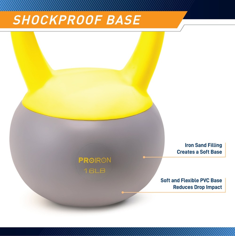16 LB. Soft Kettlebell PRO-HL16L