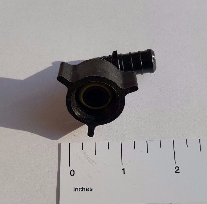 1) 1/2" PEX X 1/2 FEMALE NPT SWIVEL ELBOWS POLY ALLOY LEAD FREE CRIMP FITTINGS