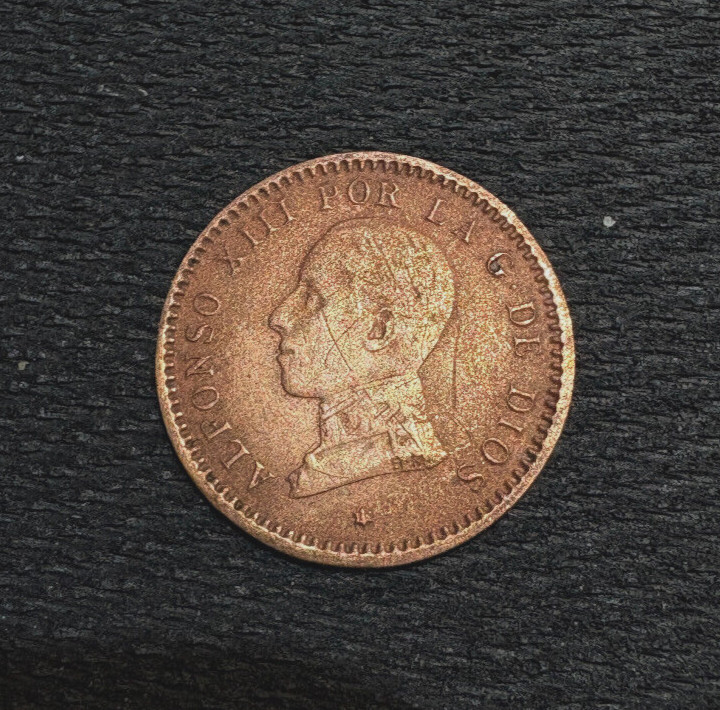 1912 Spain 2 Centimos
