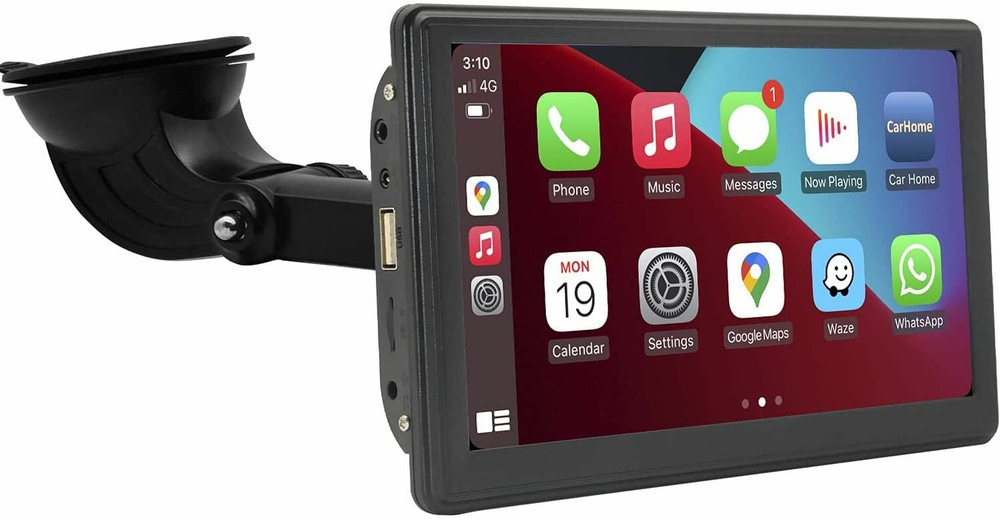 PORTABLE 7" WIRELESS CARPLAY / ANDROID AUTO REVERSING CAMERA SUITS HUMMER