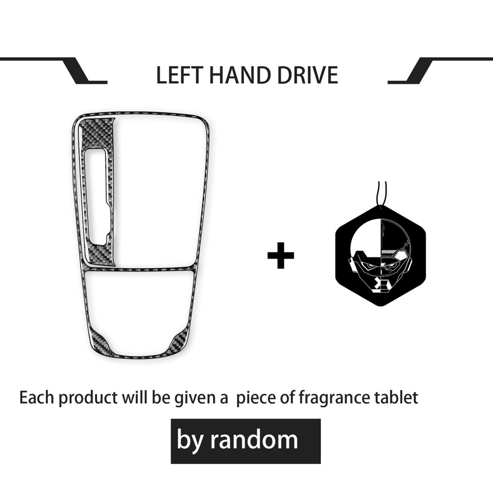 Real Carbon Fiber Console Gear Shift Panel Cover For Audi A3 S3 RS3 8V 2013-2019