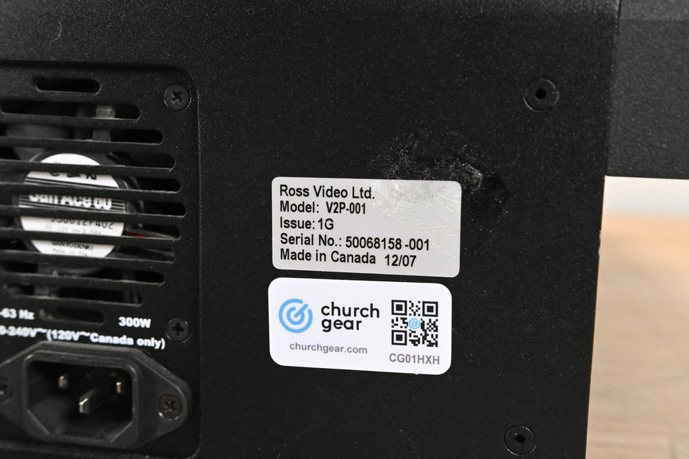 Ross V2P-001 Vision 2 Control Panel CG01HXH