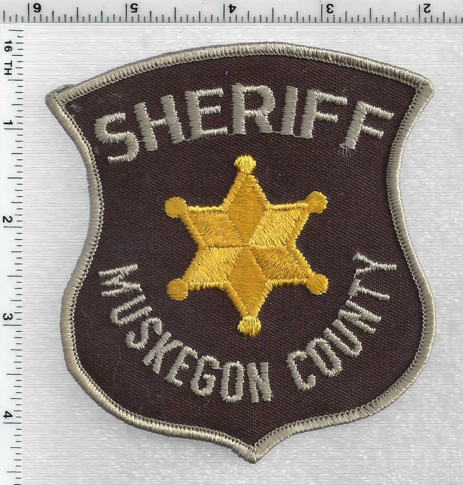 Muskegon County Sheriff (Michigan) 3rd Issue Shoulder Patch