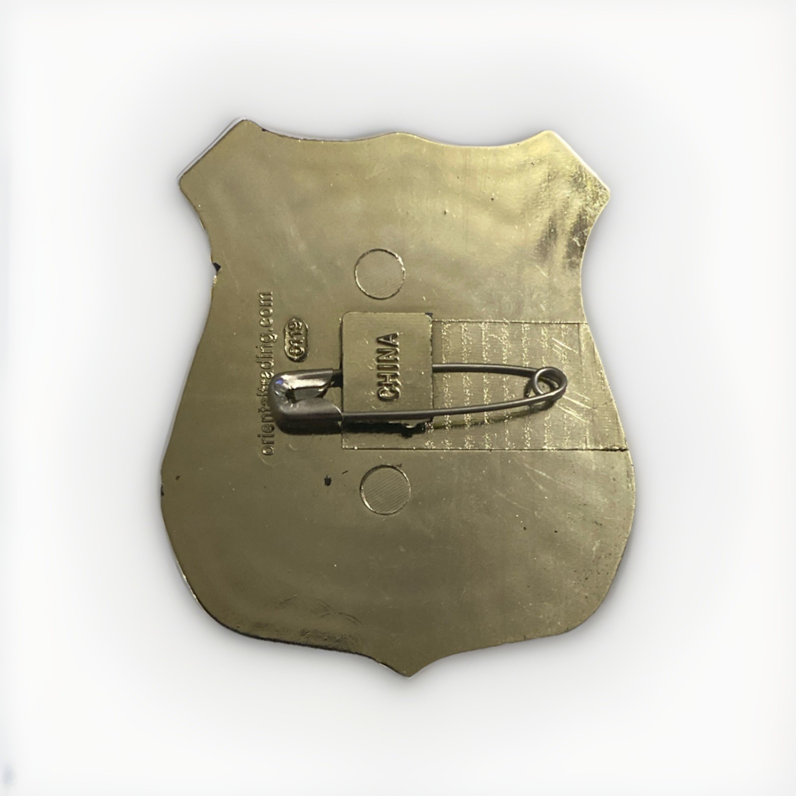 Police Badge - Costume Dress Up Cosplay Badge - Role Play Police Officer Badge