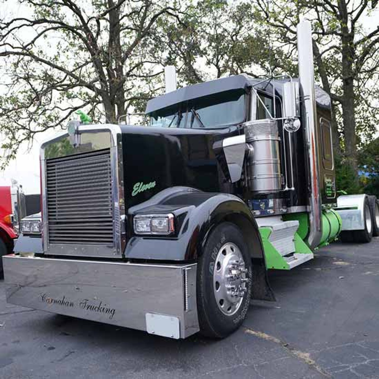 40 Inch Diamond Plate Battery Box For Kenworth W900B, W900L & T800 2004-Older