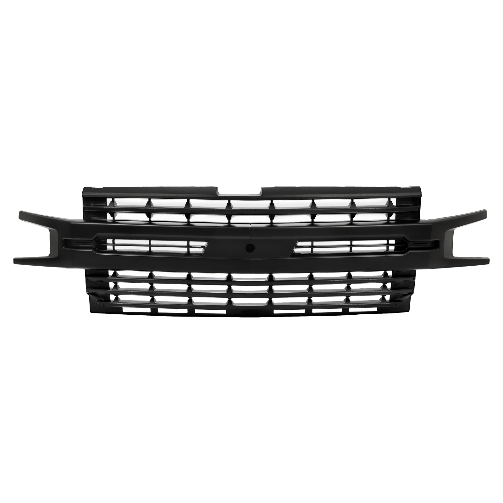 Matte Black Front Bumper Upper Grille For Chevy Silverado 1500 2019-2022 2021