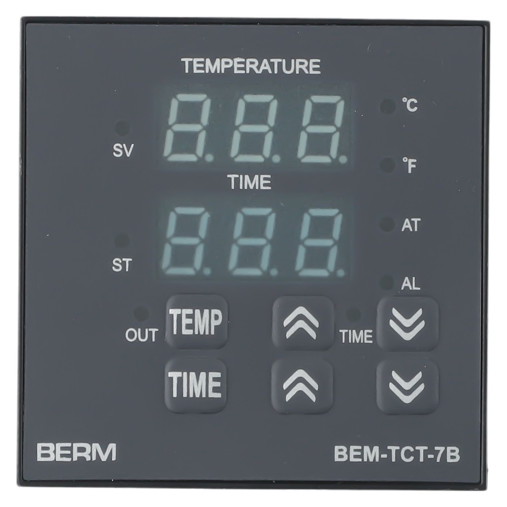 Heavy Duty Heat Press Machine Time Temperature Controller Adjustable Settings