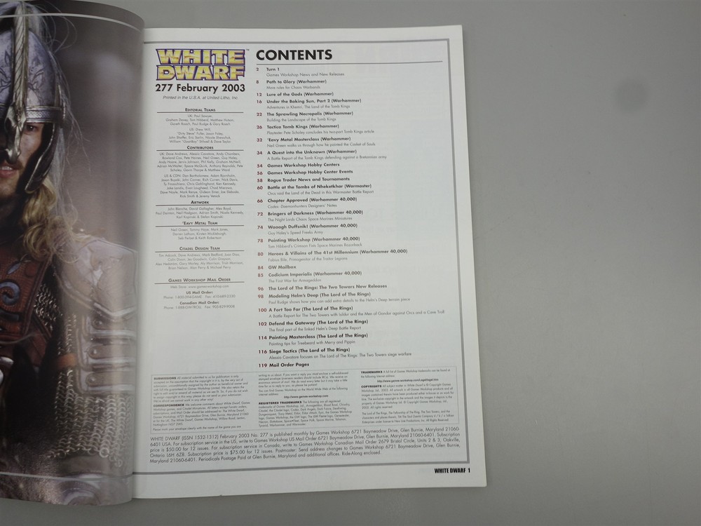White Dwarf: #277 February 2003 (Games Workshop)