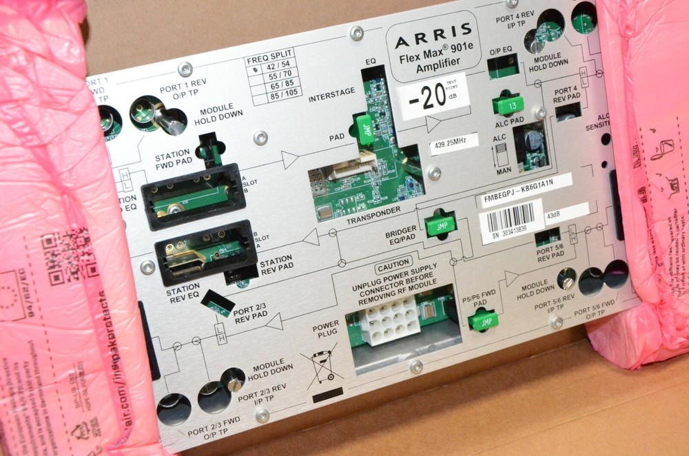 Arris Flex Mate 901e Amplifier Module Node FMBEGPJ-KB6-G1A1W New Open Box