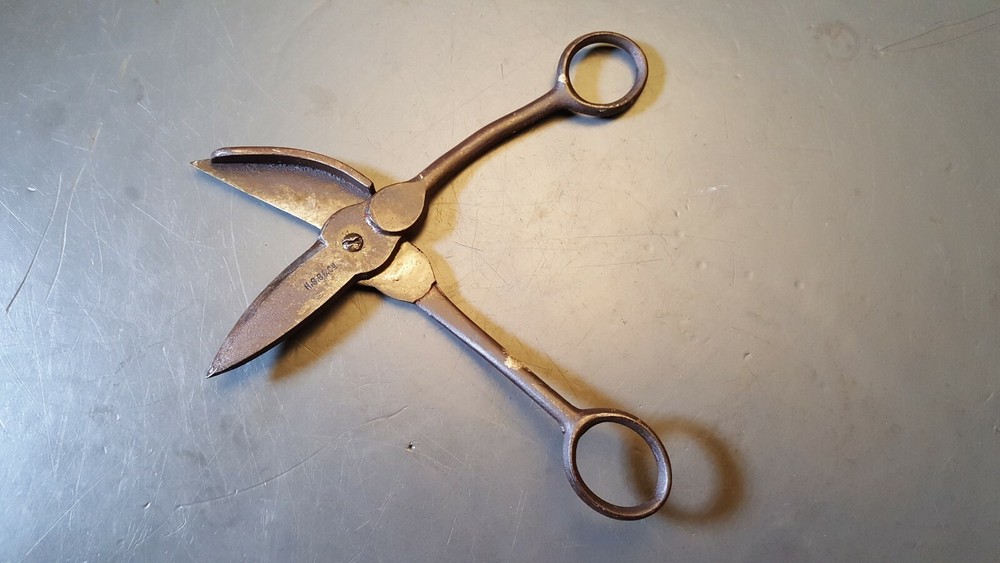 Vintage HSB & Co Candle Scissors Tool Made in Germany