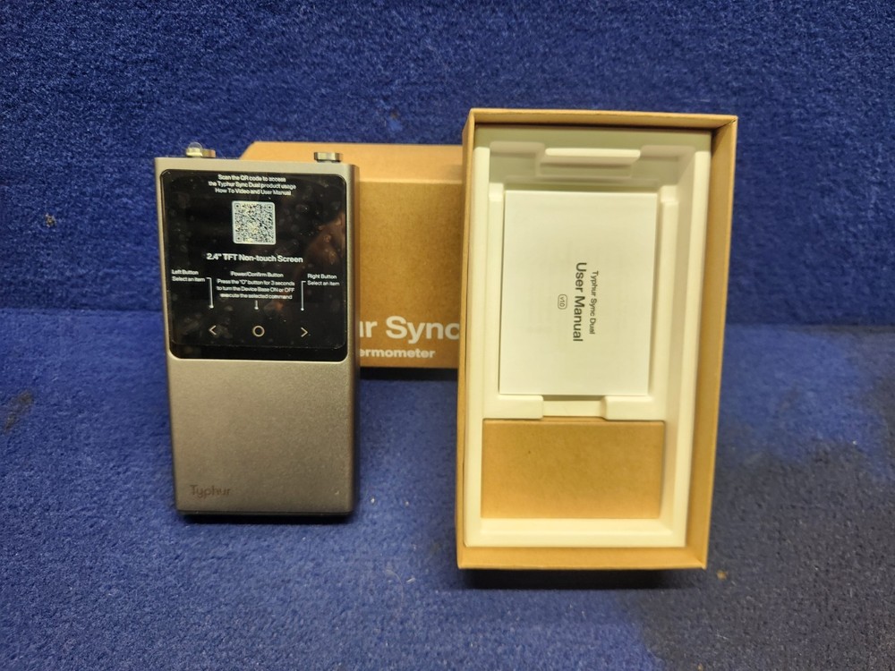 Typhur Sync Dual Wireless Meat Thermometer with 2 Probes BBQ Model WT03