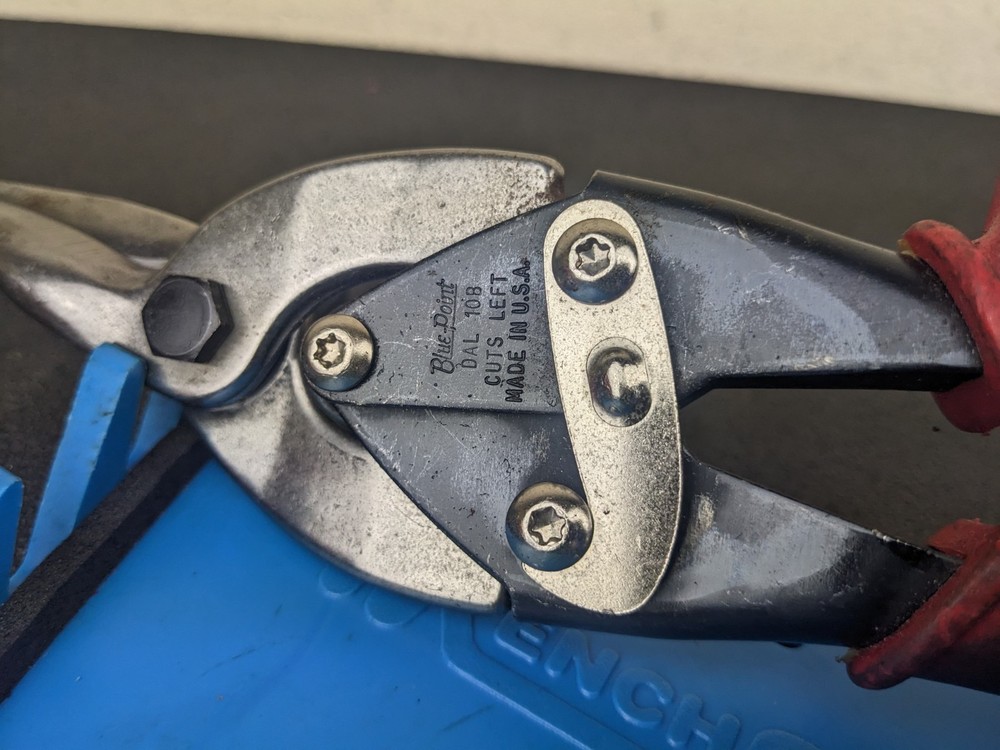 #bl701 Blue Point Tools DAL108 Tin Shears