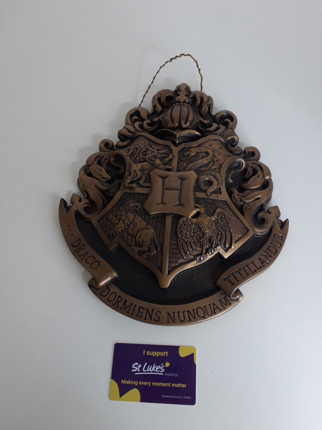 Harry Potter Hogwarts School Crest Wall Art / Hanging