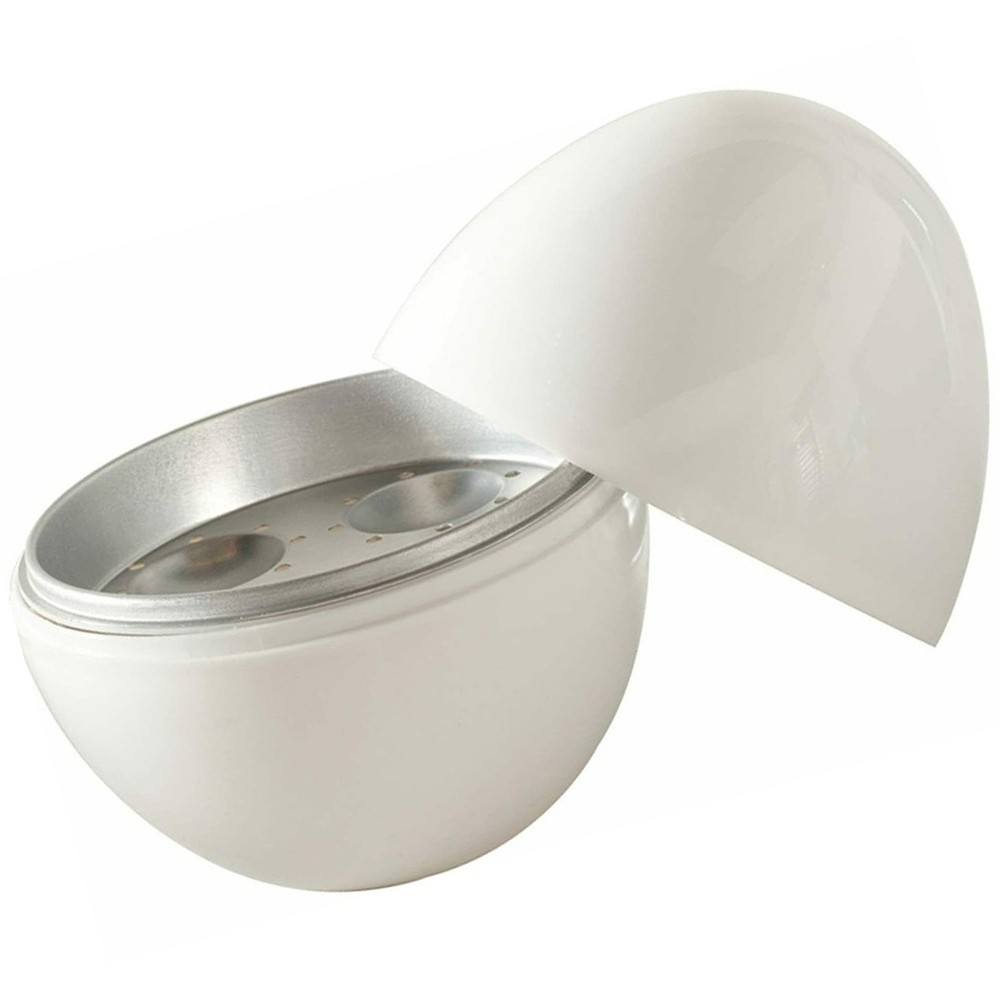 1pc Microwave Egg Boiler Home Egg Shape Cooker Simple Steamer