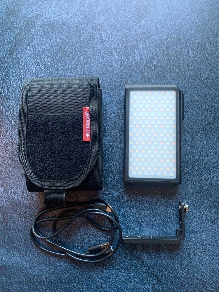 Pilotfly AtomCUBE Rx1 RGBCW Pocket LED Video Light + Accessories!