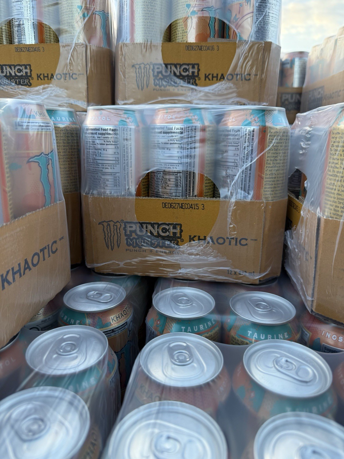 15 Pack Monster Energy Juice Monster Khaotic Energy Juice Energy 16oz Free Ship