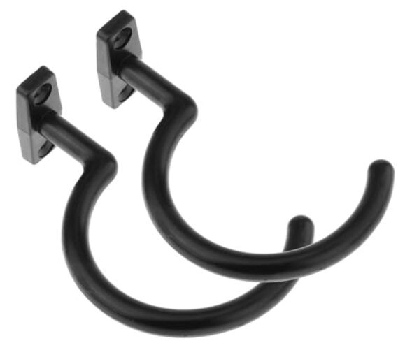 2Pcs Snooker Billiard Table Board Cue Hook Bridge Rod Pool Table Rack with 2