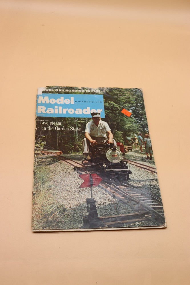 Model Railroader Magazine September 1968 Issue