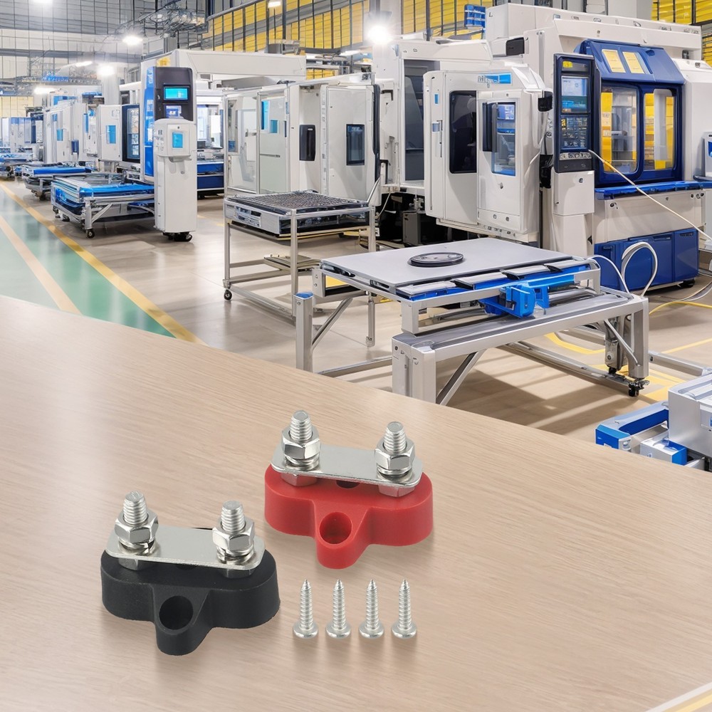 M6 Dual Connection Bolt Battery Terminals for Efficient Power Distribution