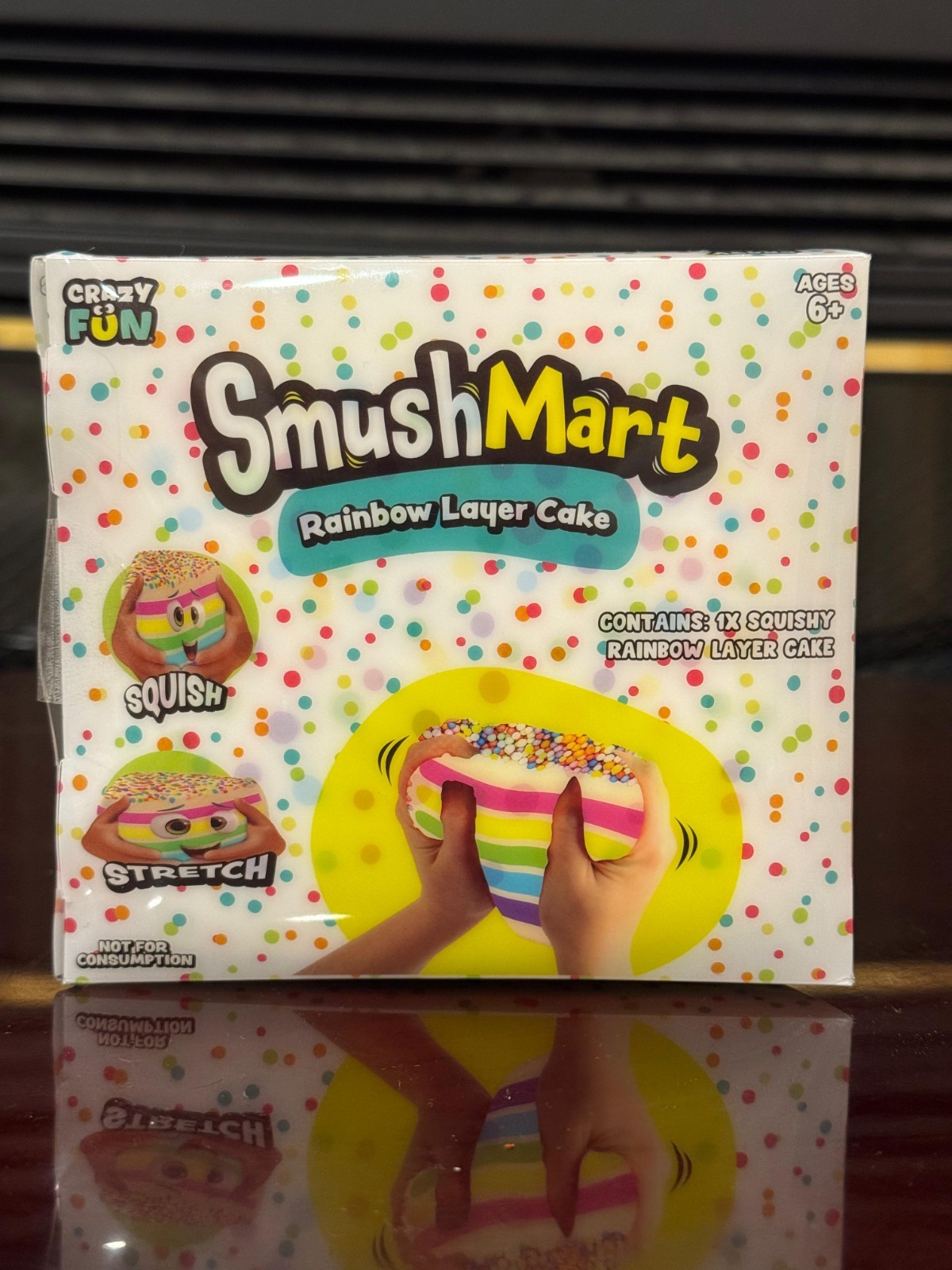 Smush Mart Rainbow Layer Cake