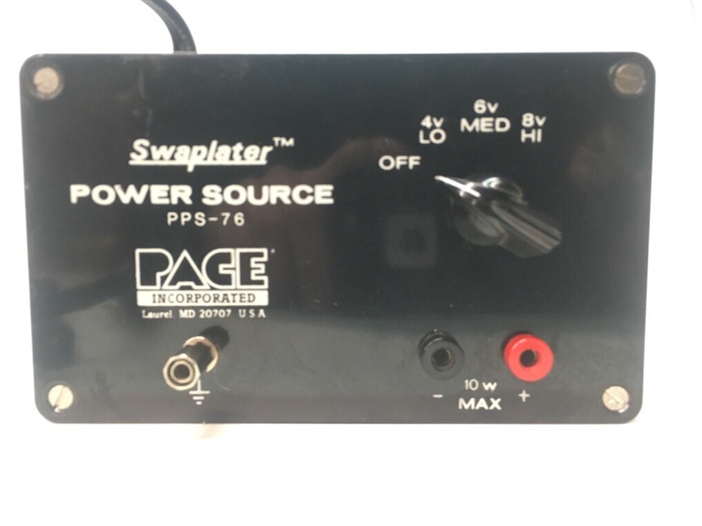PACE INCORPORATED SWAPLATER POWER SOURCE PPS-76