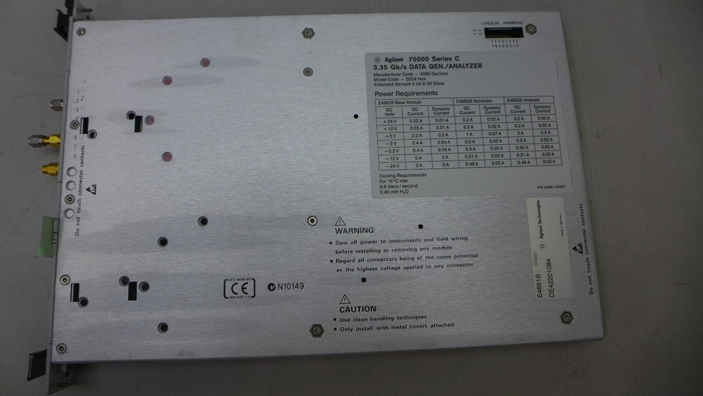 Agilent/HP E4861B Gen./Analyzer VXI For Parts