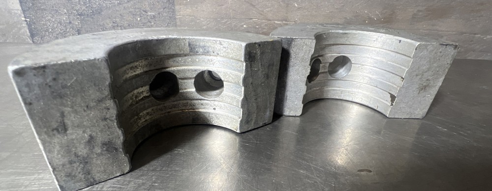 4” IPS X 2” IPS Fitting Insert Set Mcelroy Pipe Fusion. Used Surplus