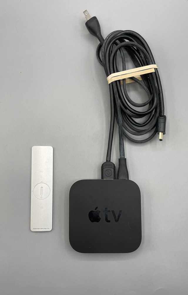 Apple TV (3rd Generation) HD Media Streamer - A1469 Bundle - Fully Functional