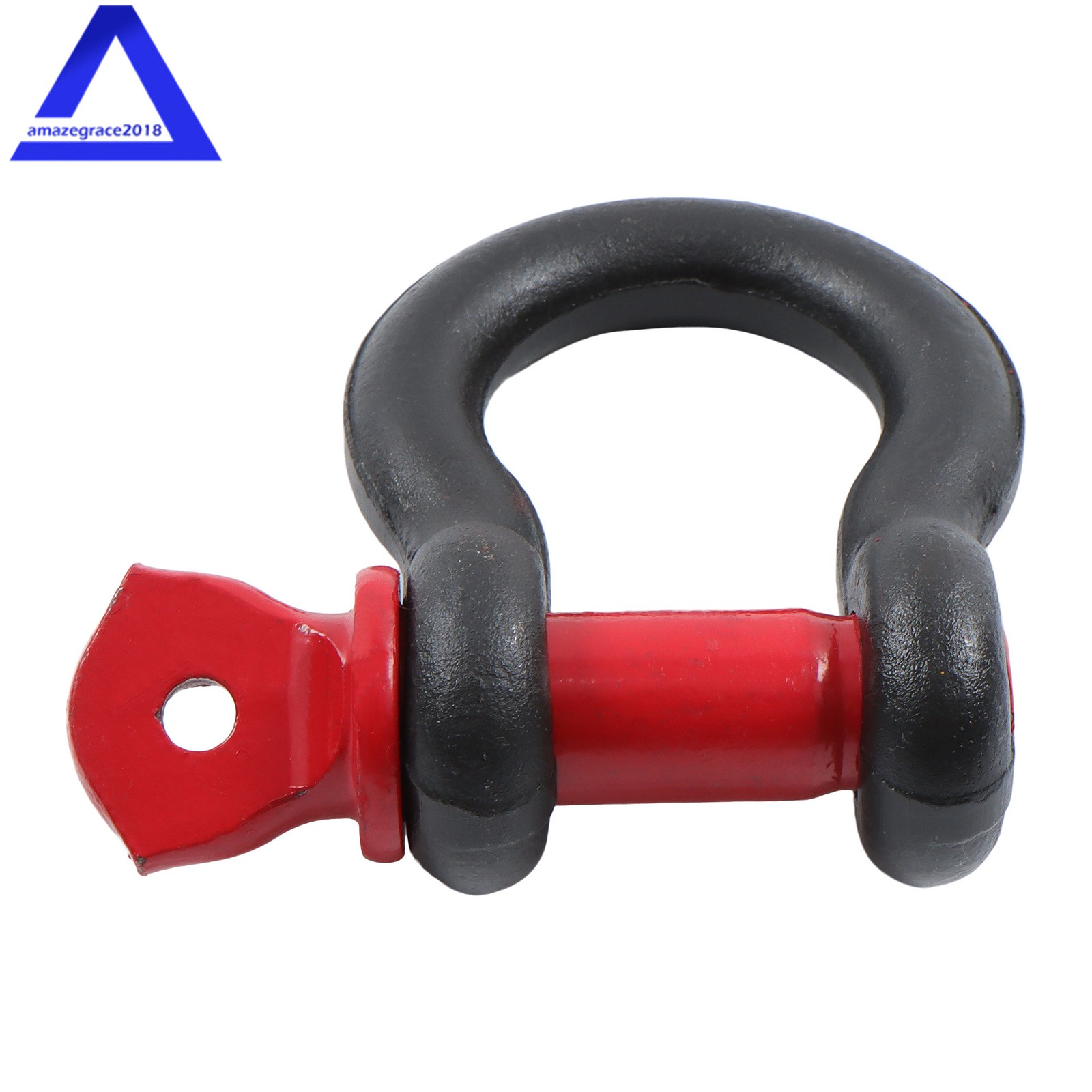4 Pack 5/8" D Ring Shackle with 3/4" Pin Heavy Duty 28660lbs/13T Break Strength