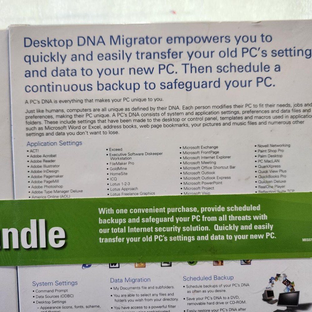 COMPUTER ASSOCIATES INTERNET SECURITY SUITE/DESKTOP DNA MIGRATOR BUNDLE