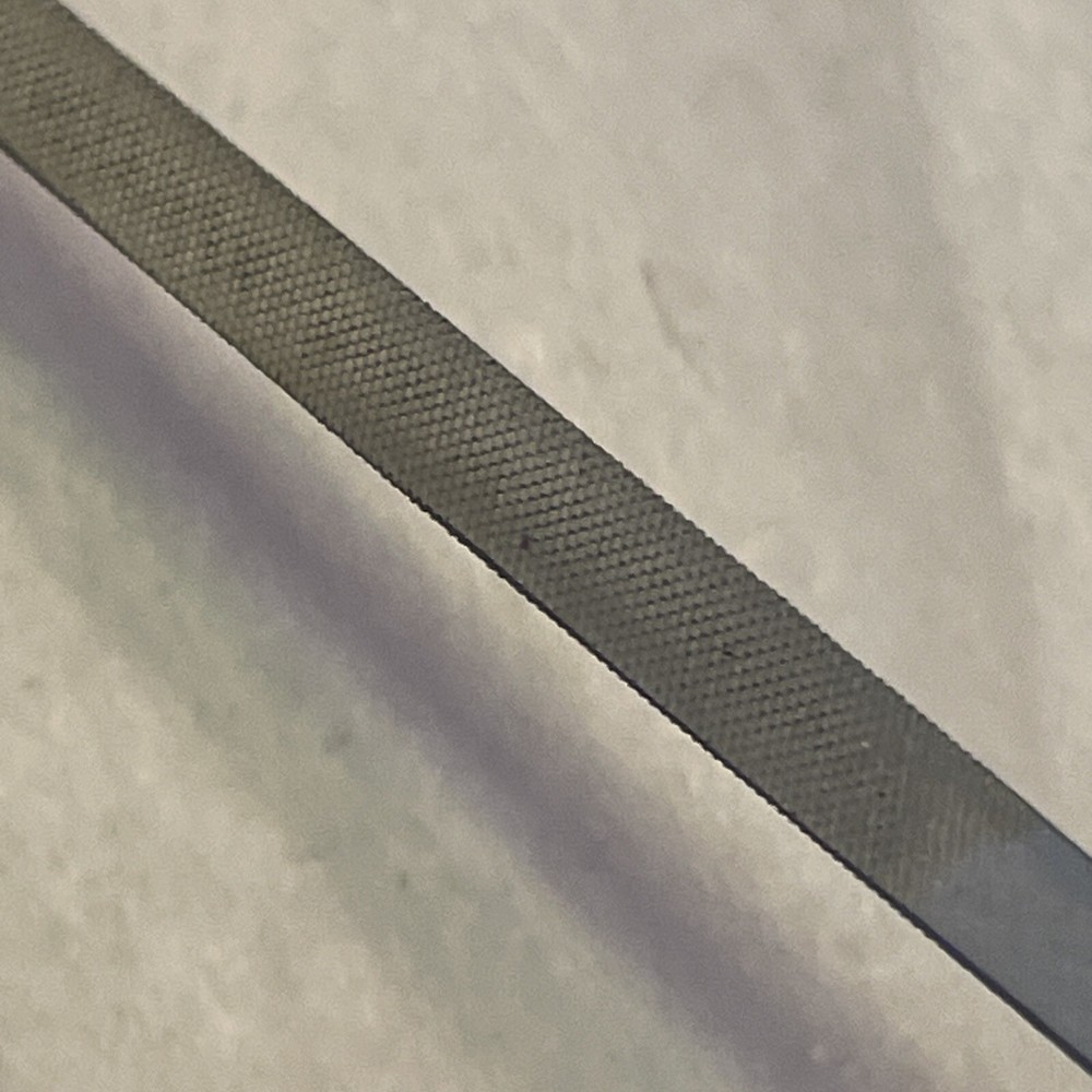 Nicholson Swiss Needle File Precision Three Square 2 Cut XF
