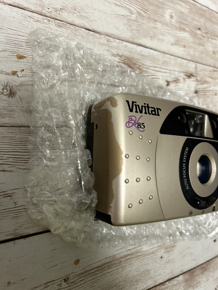 Vivitar BV85 35mm Camera w/ Original Box & Manual Does Not Include Batteries