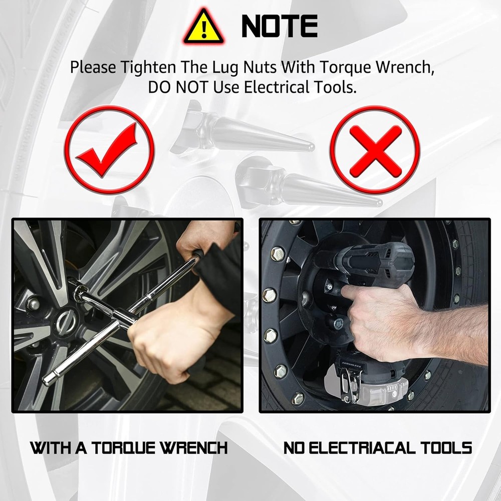Wheel Lug Nuts Closed End Bulge Acorn