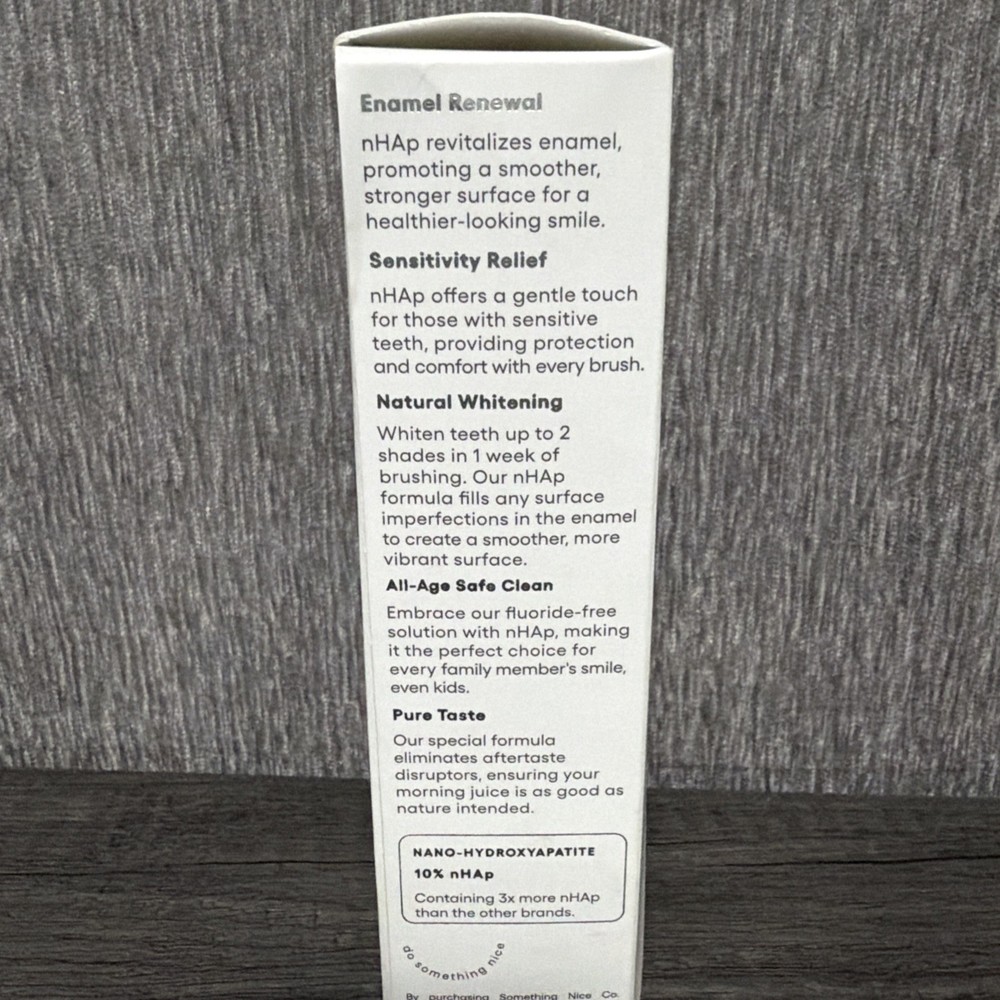 Zero Premium Toothpaste by Dentist Recommended Soft Mint Flavored