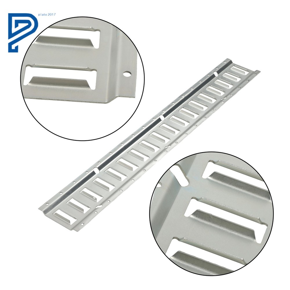 24 Pack E Track Tie Down Rail 8x 3' E Track Rails 8x O-Rings 8x End Caps