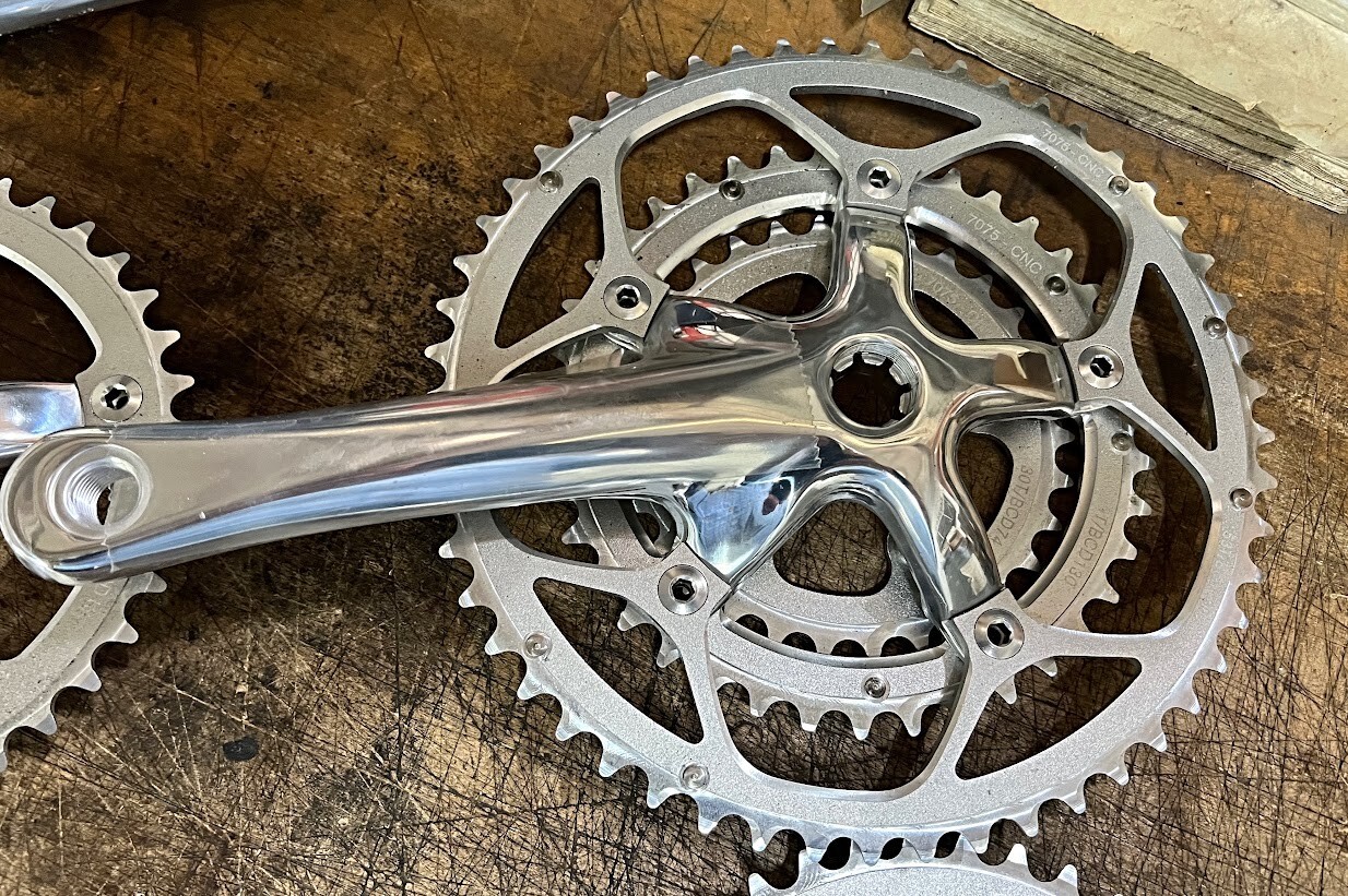 SANTANA Tandem Crankset 170mm 170mm Triple Octalink Bike - BRAND NEW - Complete