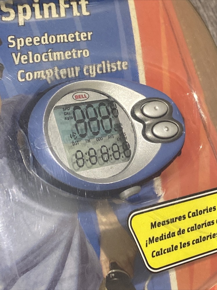 Bell SpinFit 14 Function Bicycle Speedometer Speed Distance Time Calorie Count