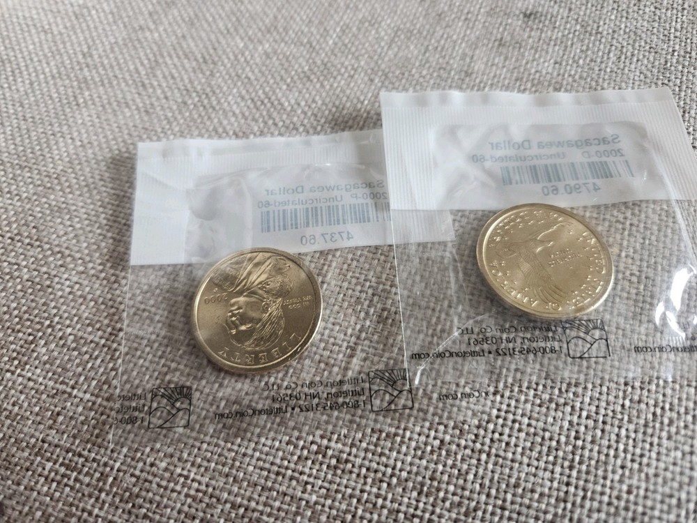 Sacagawea Dollars Uncirculated 2000- D &P